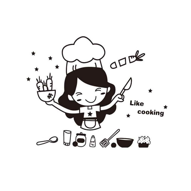 Removable Toilet Stickers Decorative Supplies Cartoon Pattern No Smells Decals